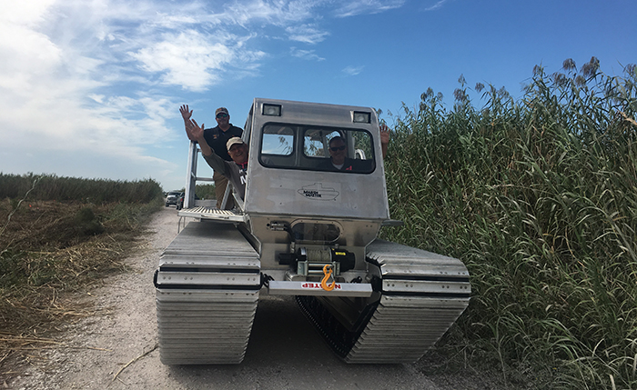 Press Release: Restore the Earth Foundation donates “Marsh Master” to LDWF